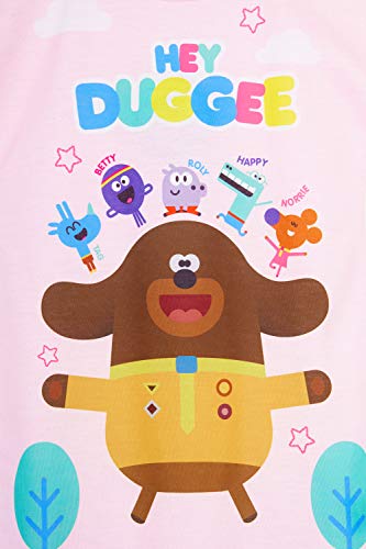 Hey Duggee Girls Nightdress, Girl Nightie 18 Months To 6 Years, Short Sleeved Pyjamas (Pink, 2-3 Years)