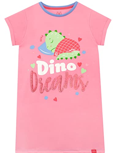 Harry Bear Girls Nightdress Dinosaur Pink 2-3 Years