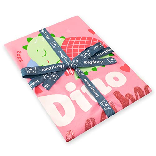 Harry Bear Girls Nightdress Dinosaur Pink 2-3 Years