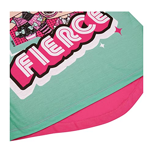 LOL Surprise! Girls Nightdress, Doll Nightie, Ages 5 to 12 Years Old (10-11 Years) Pink