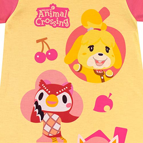 Animal Crossing Girls Nightdress Yellow 12-13 Years