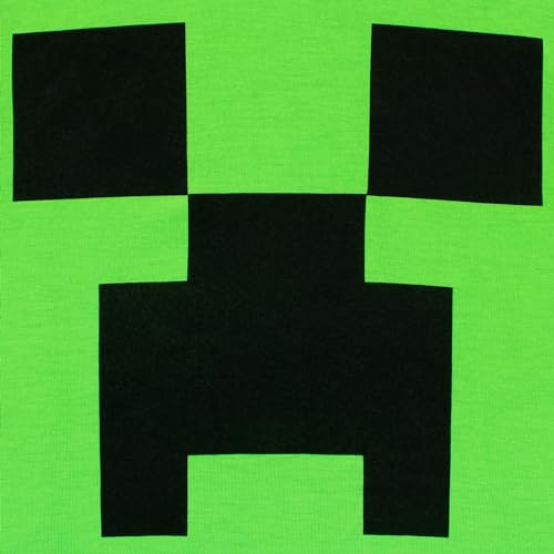 Minecraft Girls Pyjamas | Girls Creeper Nightdress | Gamer Pjs | Gaming Gifts | Green 8 to 9 Years
