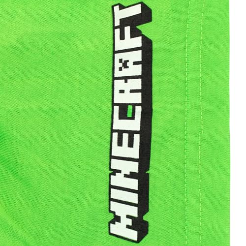 Minecraft Girls Pyjamas | Girls Creeper Nightdress | Gamer Pjs | Gaming Gifts | Green 8 to 9 Years