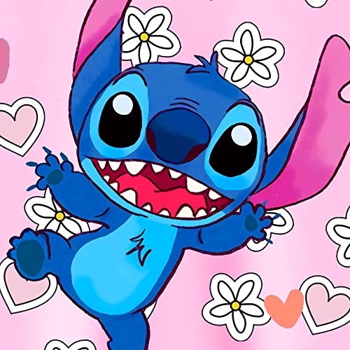 Aepotumn Stitch Nightdress Girls Nightdress Nighties Pyjamas Princess Flutter Sleeve Nightgown Kids Pjs Casual for Toddler 6-12 Years Pink