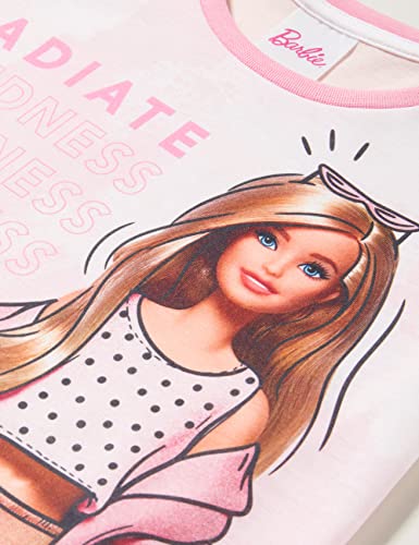 Barbie Girls Nightdress, Ages 3 to 10 Years, Official Gifts (8-9 Years) Pink