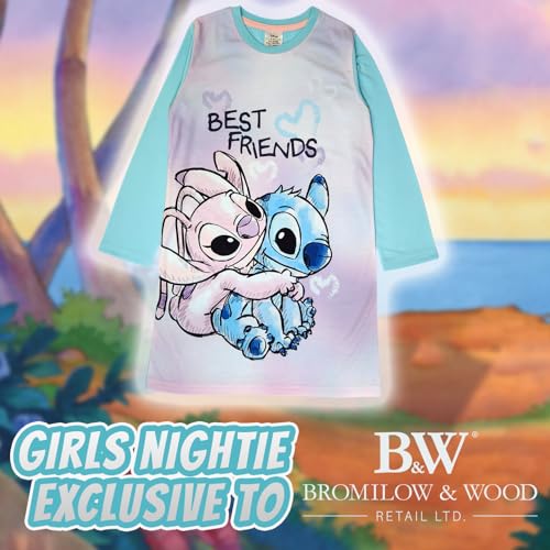 Disney Lilo & Stitch Girls Nightie/Nightdress 13-14yrs Purple