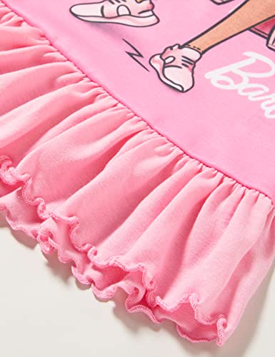 Barbie Girls Nightdress, Ages 3 to 10 Years, Official Gifts (8-9 Years) Pink