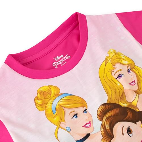 Disney Princess Nightdress | Cinderella, Sleeping Beauty, Rapunzel, Ariel & Belle Girls Nightdress | Multicoloured 3-4 Years