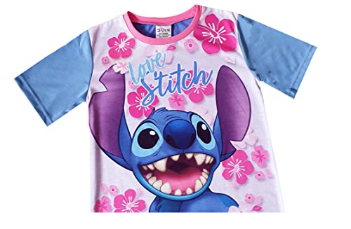 Disney Girls Lilo and Stitch Nightie Nightdress Night Shirt - 9-10 Years
