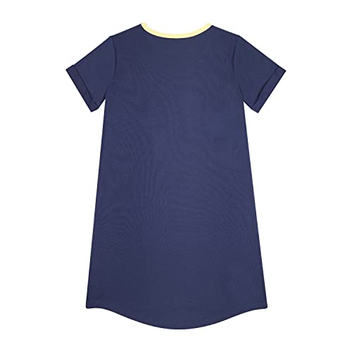 HARRY POTTER Girls Nightdress, Hedwig Nightie, Ages 6 to 13 Years Old (8-9 Years) Blue