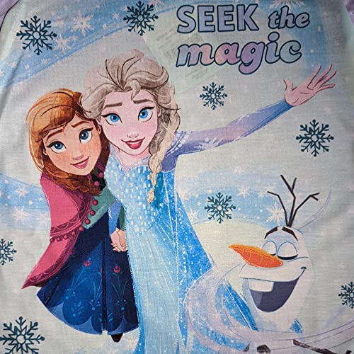 Disney Girls Frozen Nightdress - Sizes 2 to 10 Years - Seek T - 9-10 Years (134-140 cm) Blue/Lilac