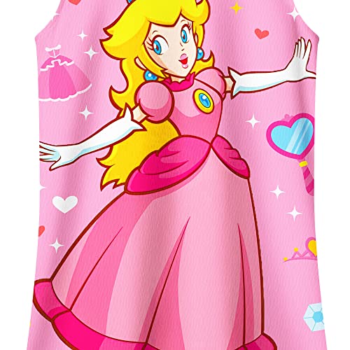 Aepotumn Girls Princess Nightdress Nightwear Flutter Sleeve Nighties Sleepwear Dress for Girls Pink