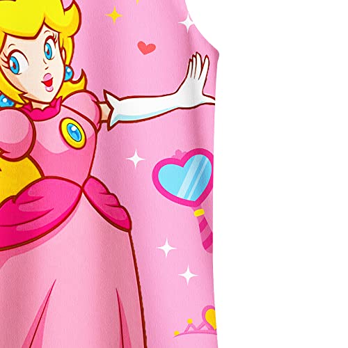 Aepotumn Girls Princess Nightdress Nightwear Flutter Sleeve Nighties Sleepwear Dress for Girls Pink