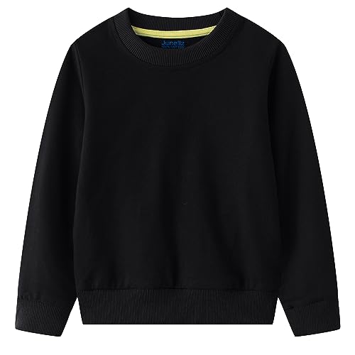 6-7 Year old Black Classic Boy Sweatshirt Boy Jumper Boys Clothes