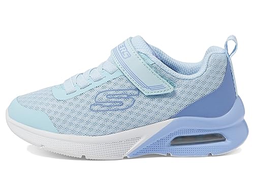 Skechers 302343L LTBL Trainers, Light Blue Mesh/Trim, 2 UK