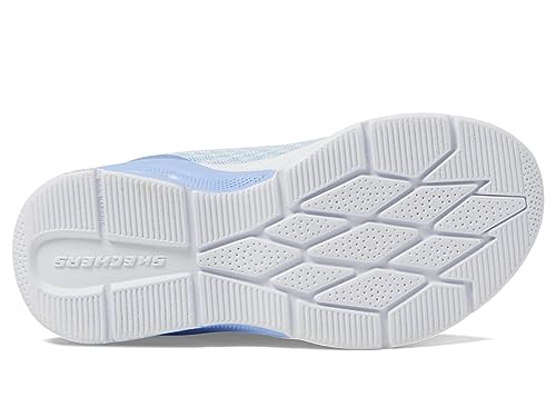 Skechers 302343L LTBL Trainers, Light Blue Mesh/Trim, 2 UK