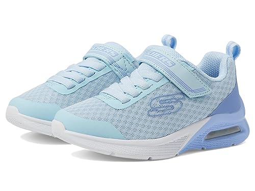 Skechers 302343L LTBL Trainers, Light Blue Mesh/Trim, 2 UK