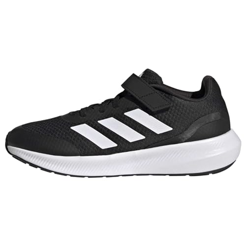 adidas Boy's Runfalcon 3.0 El Sneaker, Core Black Ftwr White Core Black, 5 UK