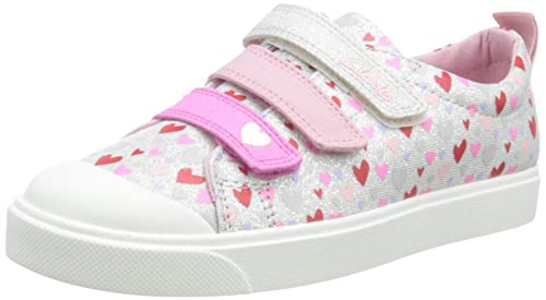 Clarks City Vibe K Sneaker, Beige, 11.5 UK