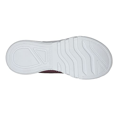 Skechers Girl's 303700l Bkmt Sneaker, Black Mesh Multi Trim, 11.5 UK