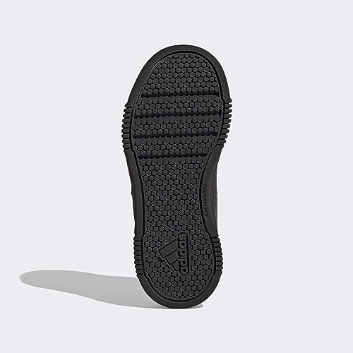 adidas Unisex Kid's Tensaur Hook and Loop Sneaker, Core Black Core Black Grey Six, 13 Kids