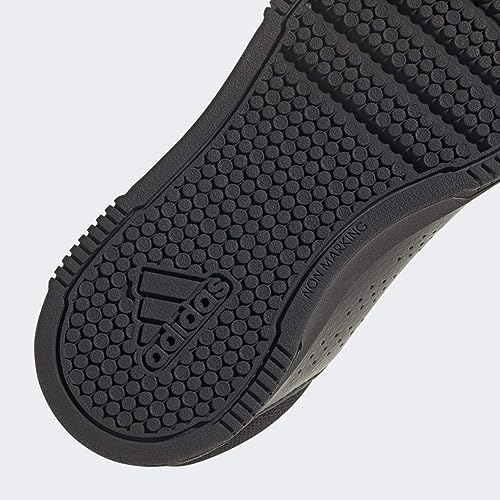 adidas Unisex Kid's Tensaur Hook and Loop Sneaker, Core Black Core Black Grey Six, 13 Kids