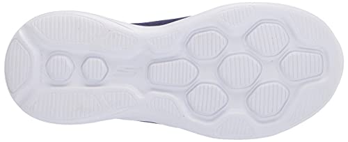 Skechers 302428L NVPK Sneaker, Navy Mesh/Pink Trim, 1.5 UK