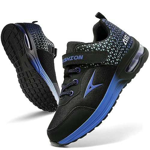 Boys Trainers Kids Sneakers Air Shoes Girls Tennis Running Walking Shoes Arch Support Lightweight Breathable Sport Athletic Multicolor