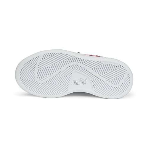 PUMA Smash v2 Glitz Glam V PS Sneaker, Black-Almond Blossom, 1 UK