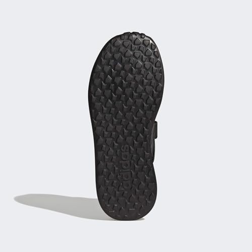 adidas VS Switch 3 Lifestyle Running Hook and Loop Strap Sneaker, core Black/core Black/core Black, 2 UK Child