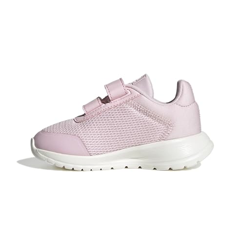 adidas Boy's Unisex Kids Tensaur Run Sneaker, Clear Pink/core White/Clear Pink, 9 UK Child