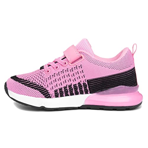 XL Kids Easy Fasten Knitted Trainer - Size 3 UK - Pink