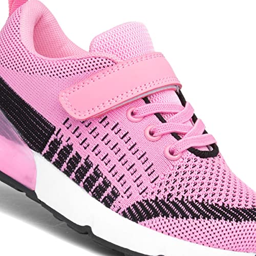 XL Kids Easy Fasten Knitted Trainer - Size 3 UK - Pink