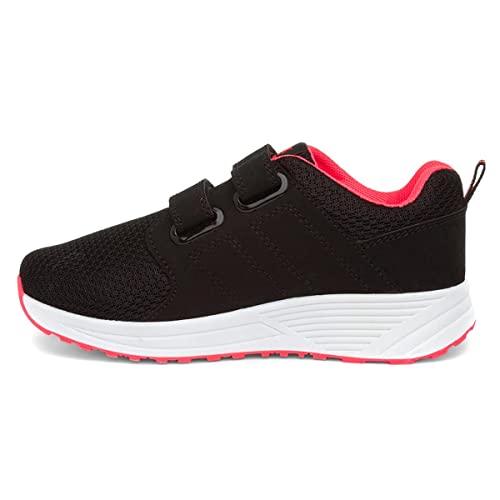 XL Medway Kids Easy Fasten Trainers - Size 1 UK - Black