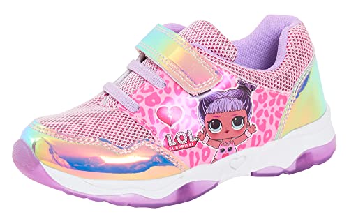 Girls LOL Surprise Dolls Light Up Trainers Pink EU 31 / UK 12 Child