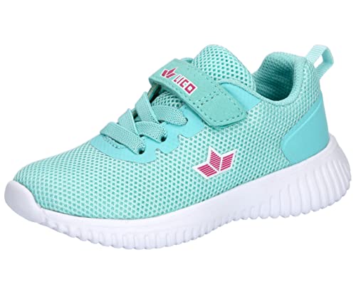 Lico Aspen VS Sneaker, Turquoise Pink, 10 UK Child