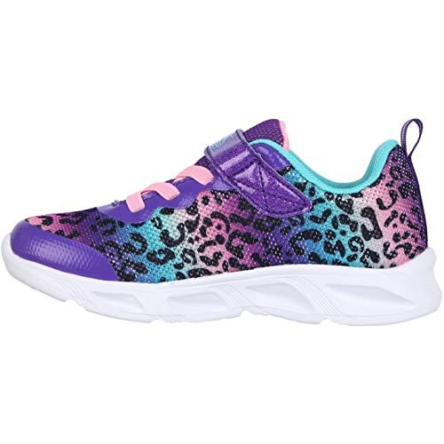 Slazenger Kids Alie Child Girls Trainers Purple/Multi C13 (31.5)