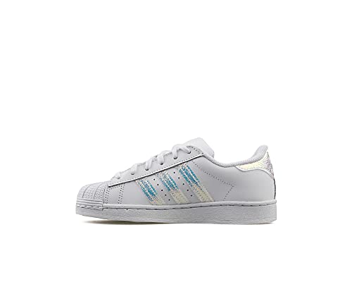 adidas Unisex Kids Superstar Sneaker, Footwear White Footwear White Footwear White, 1 UK