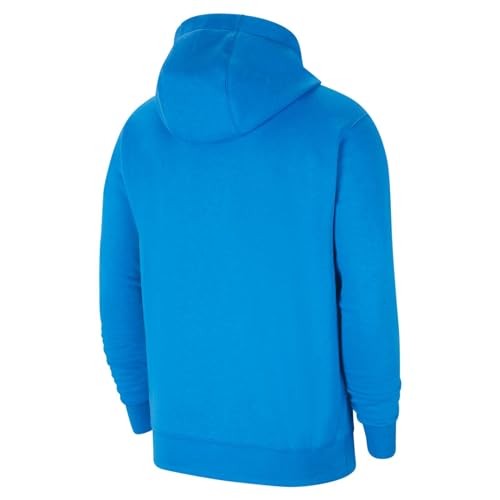 NIKE Kid Y Nk Flc Park20 Po Hoodie Sweatshirt, Royal Blue/White, 8-9 Years