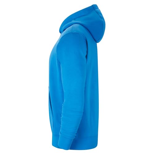 NIKE Kid Y Nk Flc Park20 Po Hoodie Sweatshirt, Royal Blue/White, 8-9 Years