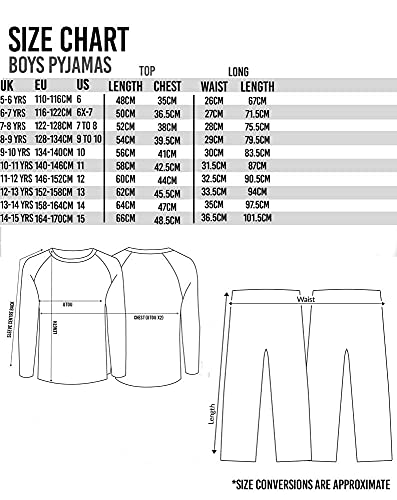 Xbox Pyjamas For Boys | Kids Black Green Gamer T-Shirt & Leggings Trousers Pjs | Game Console Controller Merchandise Gifts 10-11 Years