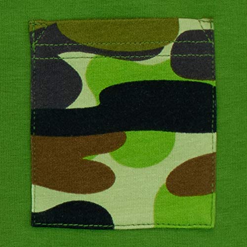 Harry Bear Boys Camouflage Pyjamas Snuggle Fit Green Age 12 to 13 Years