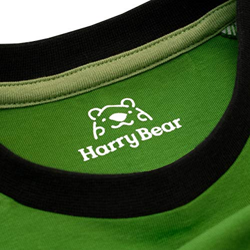 Harry Bear Boys Camouflage Pyjamas Snuggle Fit Green Age 12 to 13 Years