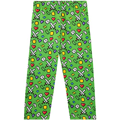 Harry Bear Boys Gaming Pyjamas Glow in the Dark Green Age 9 to 10 Years