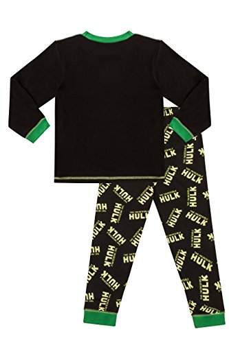 Marvel The Incredible Hulk Crash Krunch Pyjamas Boys (6-7 Years) Green