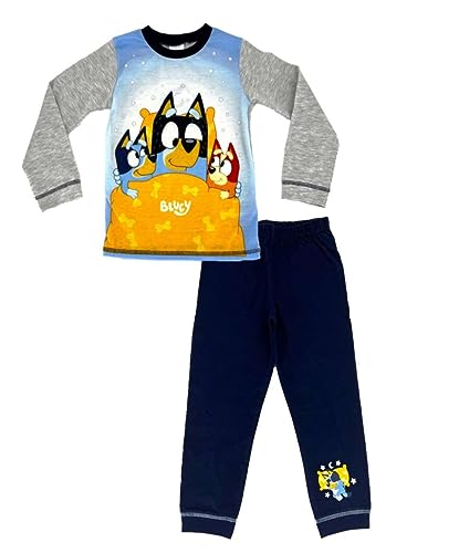 Bluey Boy’s Long Sleeved Pyjamas 2-3 Years Multicolor