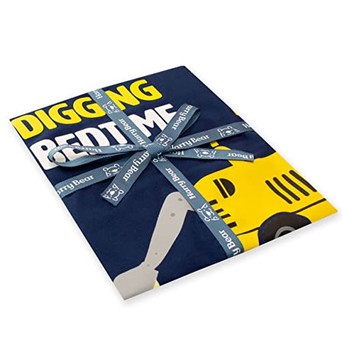 Harry Bear Boys Pyjamas Digger Blue 6-7 Years