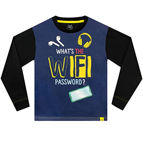 Harry Bear Boys Pyjamas WiFi Blue 12-13 Years