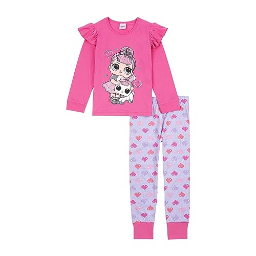 LOL Surprise Girls Pyjamas Pjs Set, LOL Doll Pjs, Age 5 to 12 Years Old 8-9 Years Pink