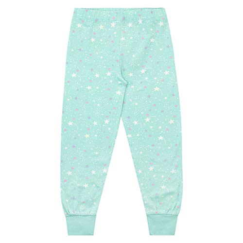 Harry Bear Girls Pyjamas Snuggle Fit Sloth Multicoloured 8-9 Years